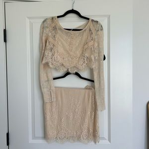 lace free people set